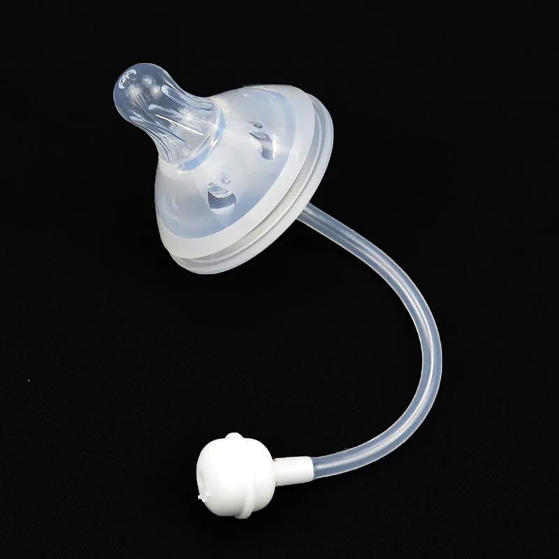 Baby Bottle Kids Cup Silicone Sippy Straw Mouth Feeding Bottle Nipple Bottle Replace Accessory