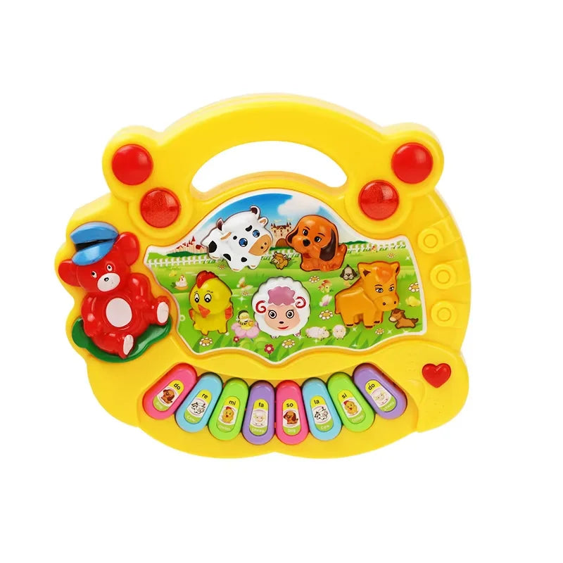 "JOUET" Jeu de piano éducatif pour enfants avec sons d'animaux, lumières clignotantes