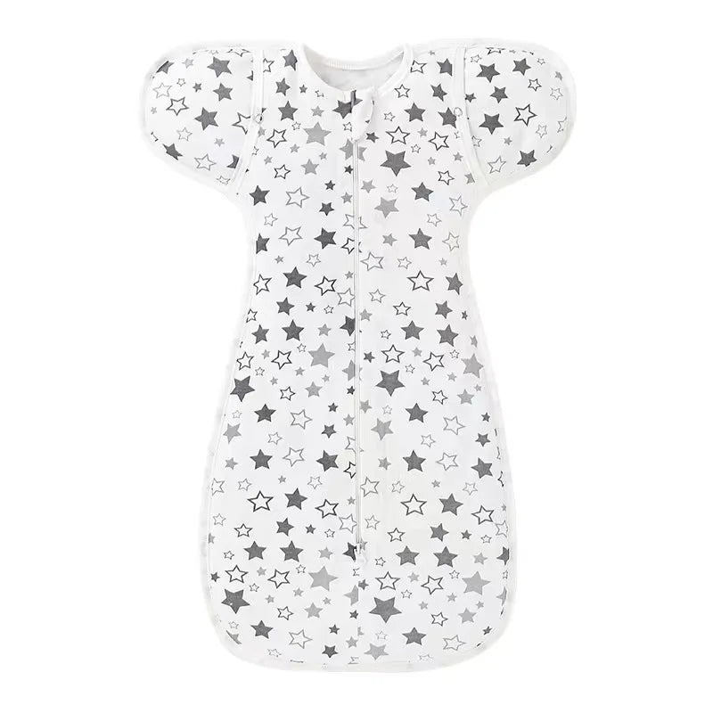 Newborn Photography Prop Baby Blankets Printed Infant Boys Girls Sleeping Swaddle Muslin Wrap Headband Set ﻿