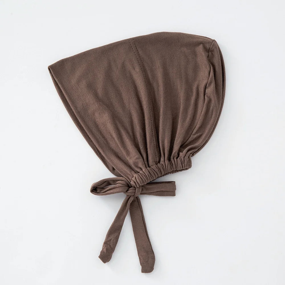 "SPECIAL RAMADAN" 82 couleurs sous-embouts mode femmes intérieur Hijab casquette musulmane Bonnet plaine islamique coton Spandex Jersey DEW sous-écharpe