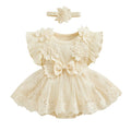 "VETEMENTS" Barboteuse en dentelle pour fille, robe en Tulle, body à fleurs, vêtement printemps/été