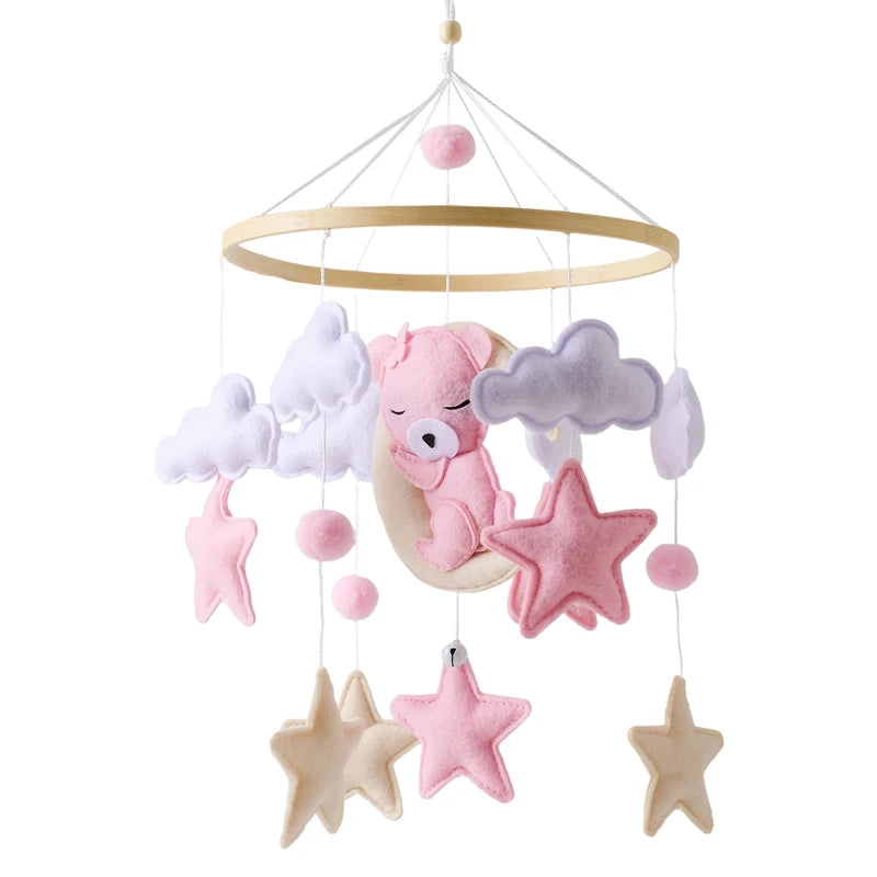 "JOUET" Jouet suspendu pour berceau, hochet pour bébé, cloche, ours et etoile