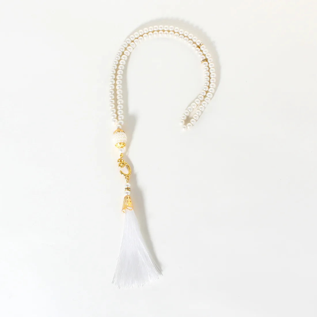 "SPECIAL RAMADAN" Beaded prayer bracelet with tassel pendant, prayer jewelry for Ramadan. Prayer Beads Beaded Bracelet with Tassel Pendant for Prayer Ornament Ramadan Jewelry Gift for Family Friends - 1 Piece