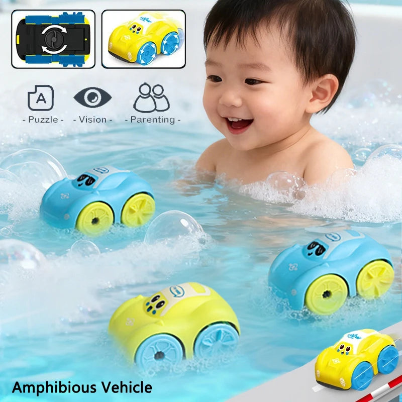 "JOUET" Voitures amphibies flottantes pour le bain et surface d'eau