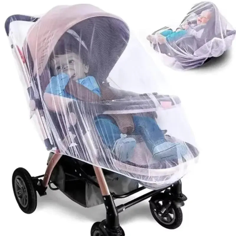 Baby Stroller Mosquito Net Universal Anti Mosquito Outdoor Indoor Babies Summer Pram Insect Shield Net Infants Breathable Net
