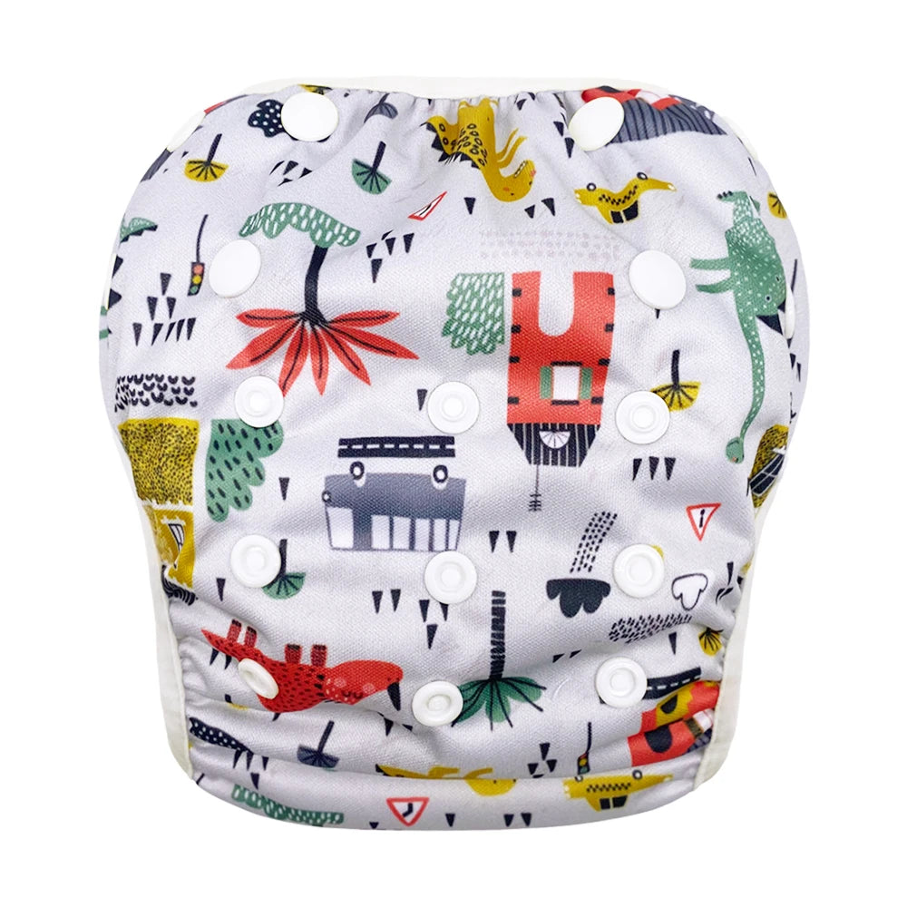 "ACCESSORY" Reusable, washable, and adjustable baby swim diaper (1 piece) for swimming lessons, baby shower gift, large size, baby boy or girl; 1pc Baby Swim Diapers Reusable Washable Adjustable for Swim