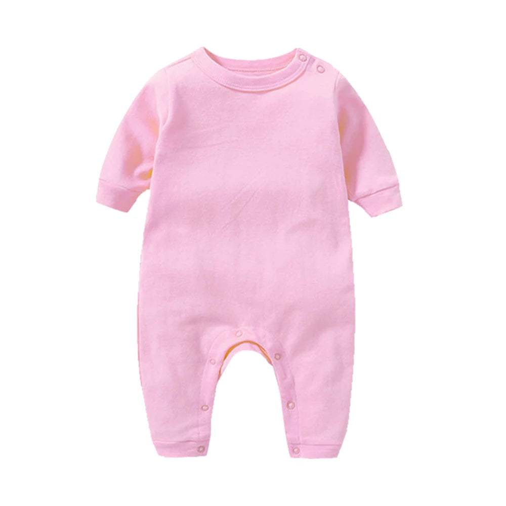 "COMBINAISON" Body en coton nouveau-né bébé, combishorts une pièce doux et uni
