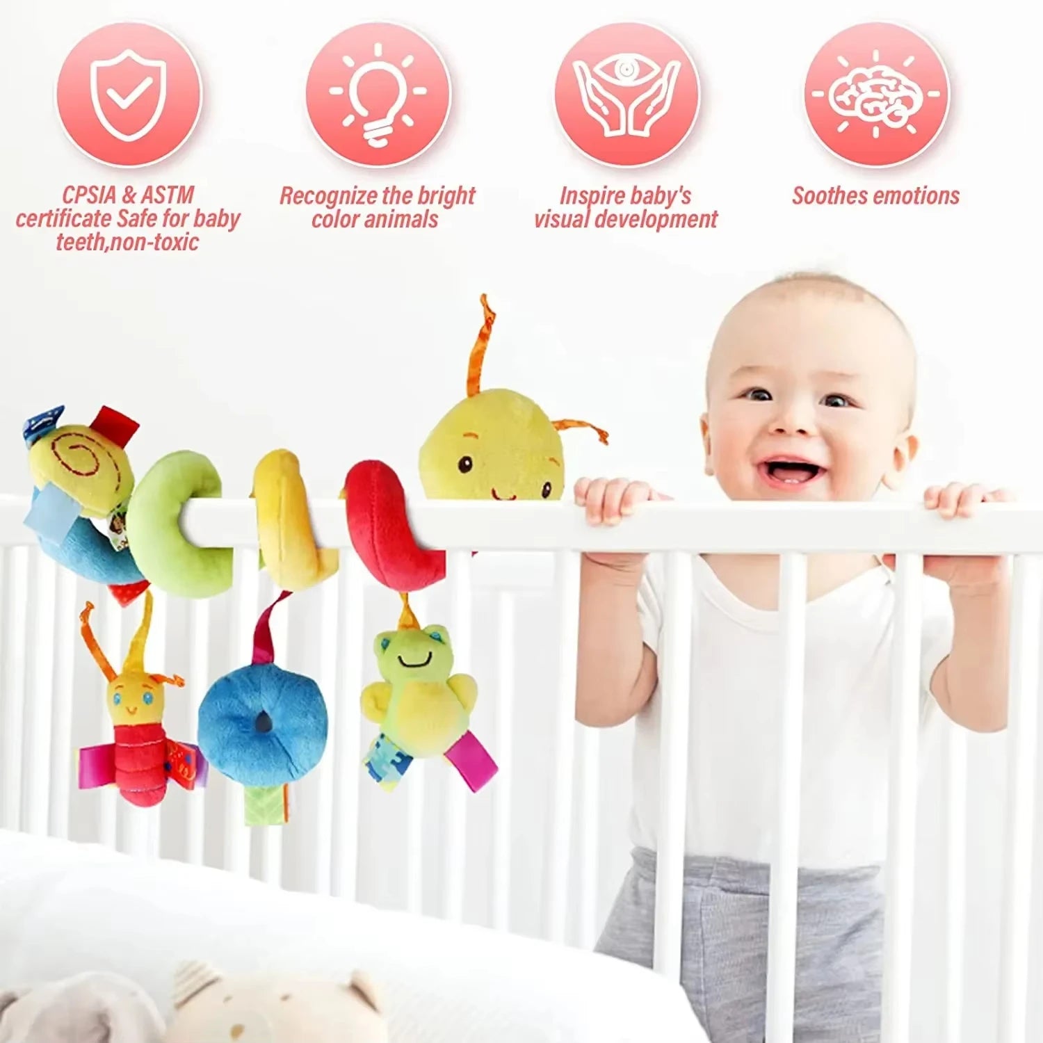 "JOUET" Jouets de berceau, landeau suspendus, peluche garçon et fille