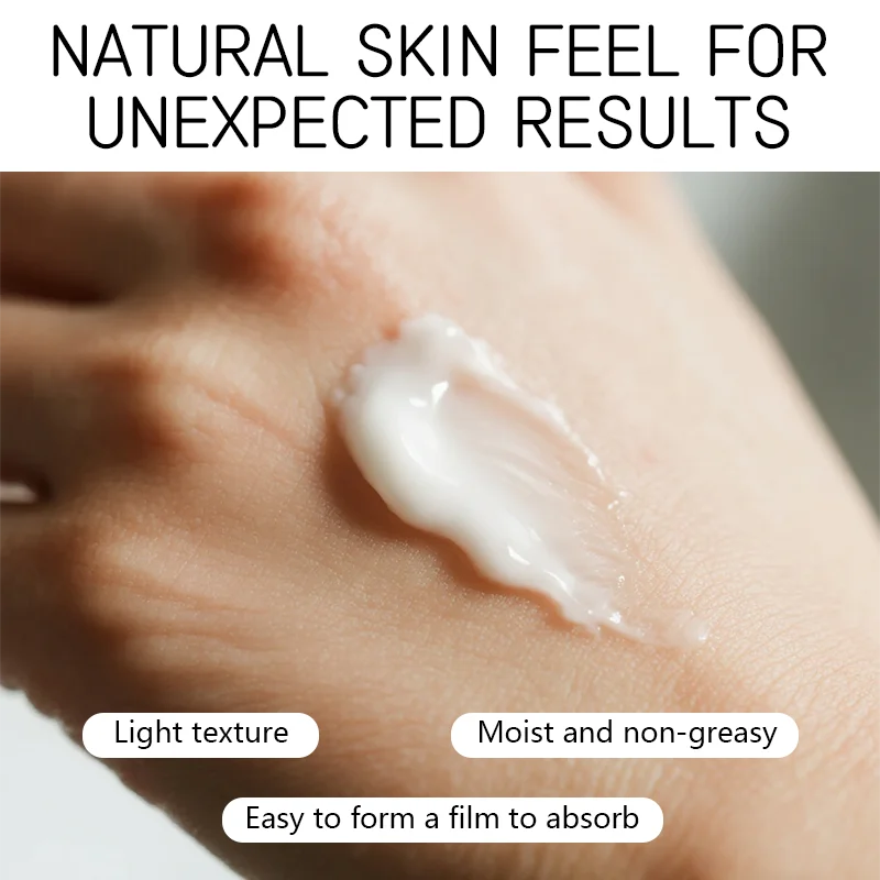 "SOINS"   Crème de soin, raffermit et lisse, texture légère non grasse, convient à tous les types de peau, sans parfum