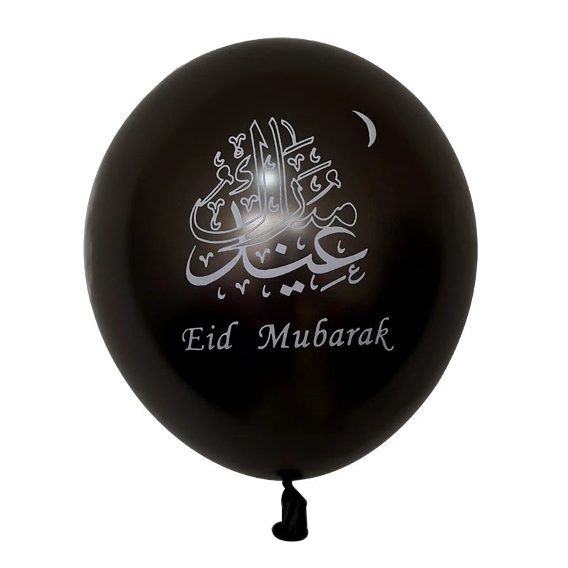 "SPECIAL RAMADAN" 10 pièces Eid Mubarak ballons en Latex ballons Ramadan Kareem décoration Ramadan Mubarak musulman islamique Festival fête bricolage décorations