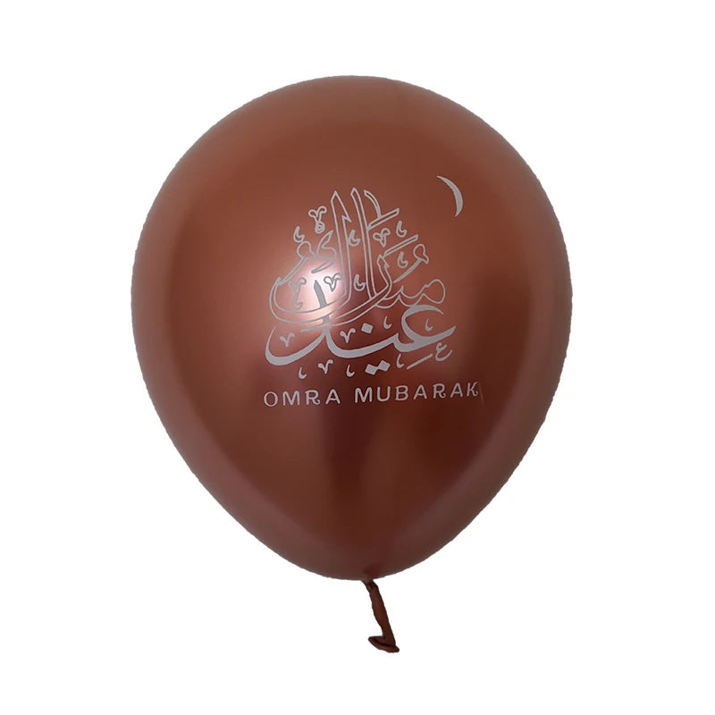 "SPECIAL RAMADAN" 10 pièces Eid Mubarak ballons en Latex ballons Ramadan Kareem décoration Ramadan Mubarak musulman islamique Festival fête bricolage décorations
