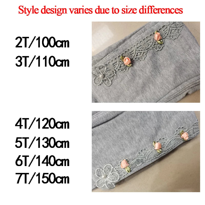 "VETEMENTS"  Leggings filles en coton  imprimés style mode