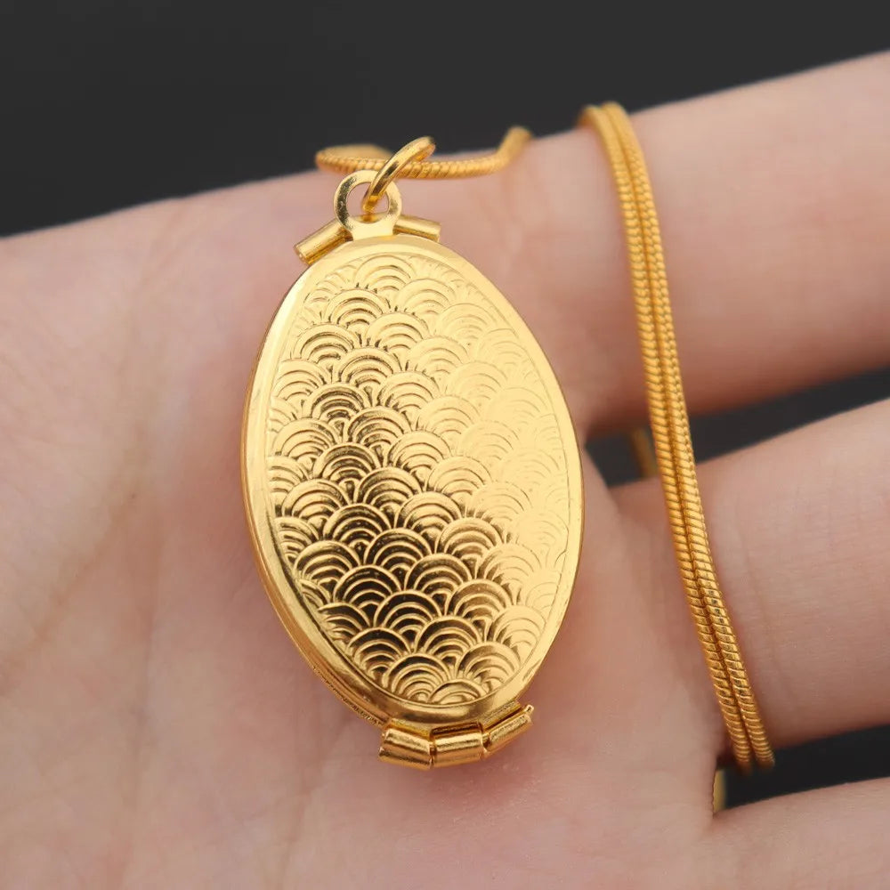 "SPECIAL RAMADAN" Cadre Photo islamique Allah Coran, 1 pièce, pendentif pour hommes et femmes, collier pouvant être placé, Photo, bijoux religieux à la mode, cadeau