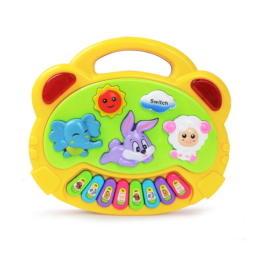 "JOUET" Jeu de piano éducatif pour enfants avec sons d'animaux, lumières clignotantes