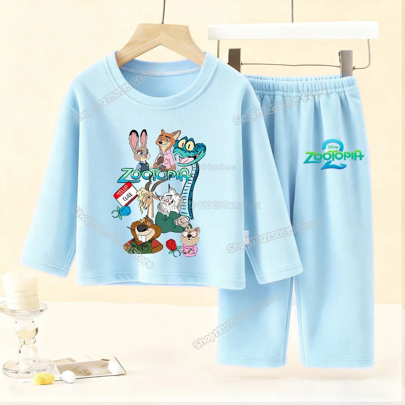 "VETEMENTS" Zootopia 2,  Pyjamas 2 pièces ensemble enfants garçons/filles