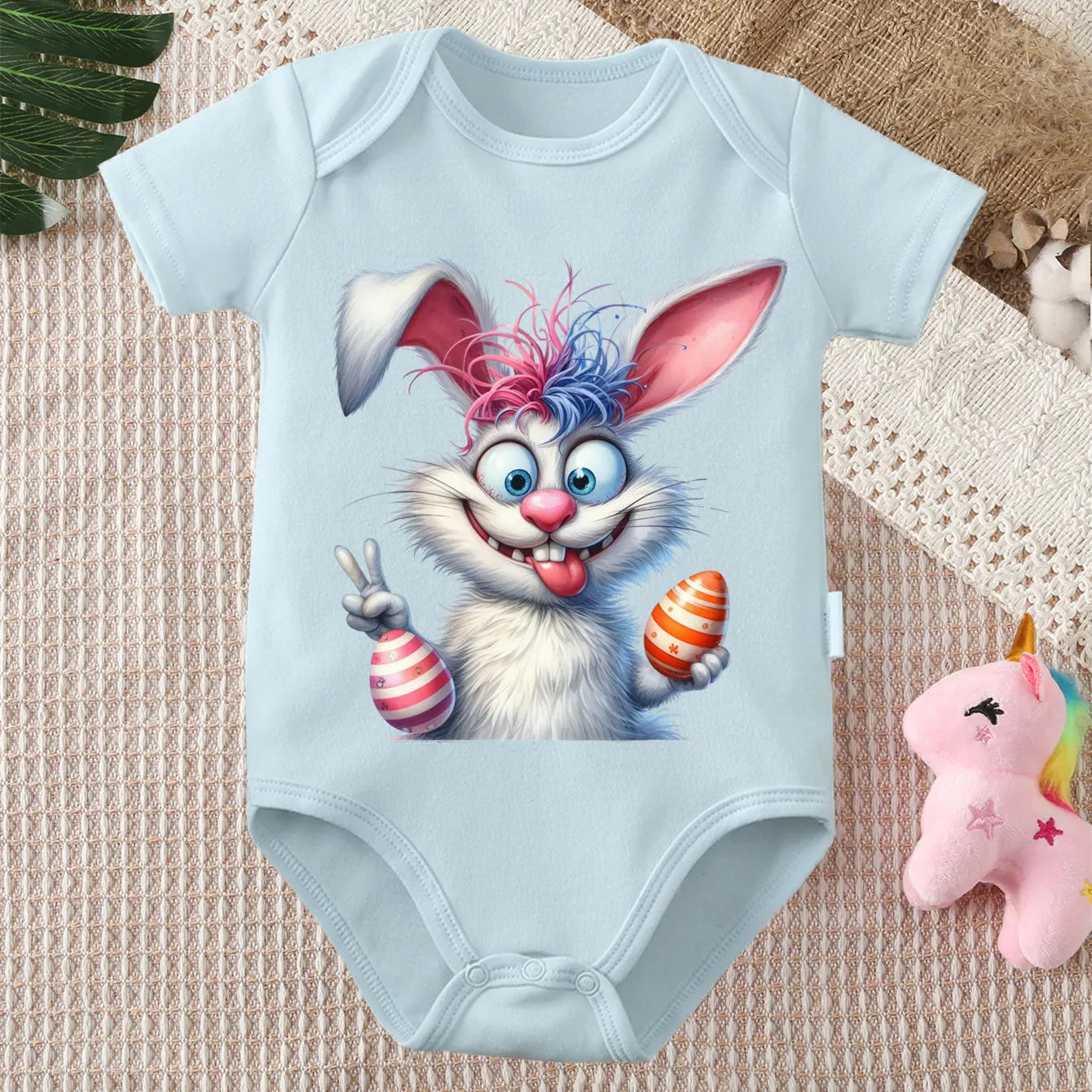 "COMBINAISON" Body 100% coton, imprimé, vêtements confortables pour bébé de 0 à 12 mois