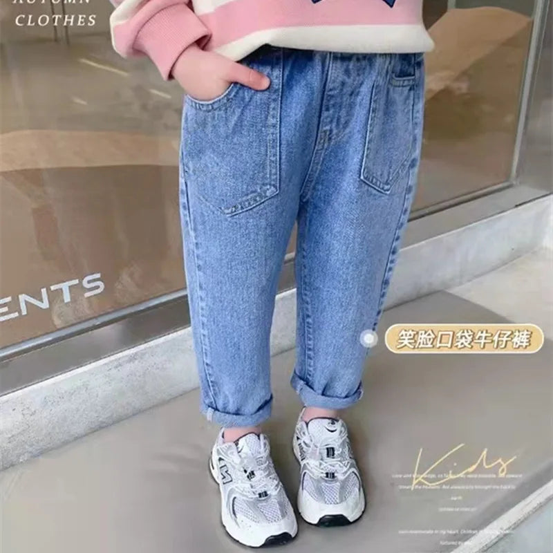 "VETEMENTS" Vêtements pour enfants, pantalons filles, jeans en Denim