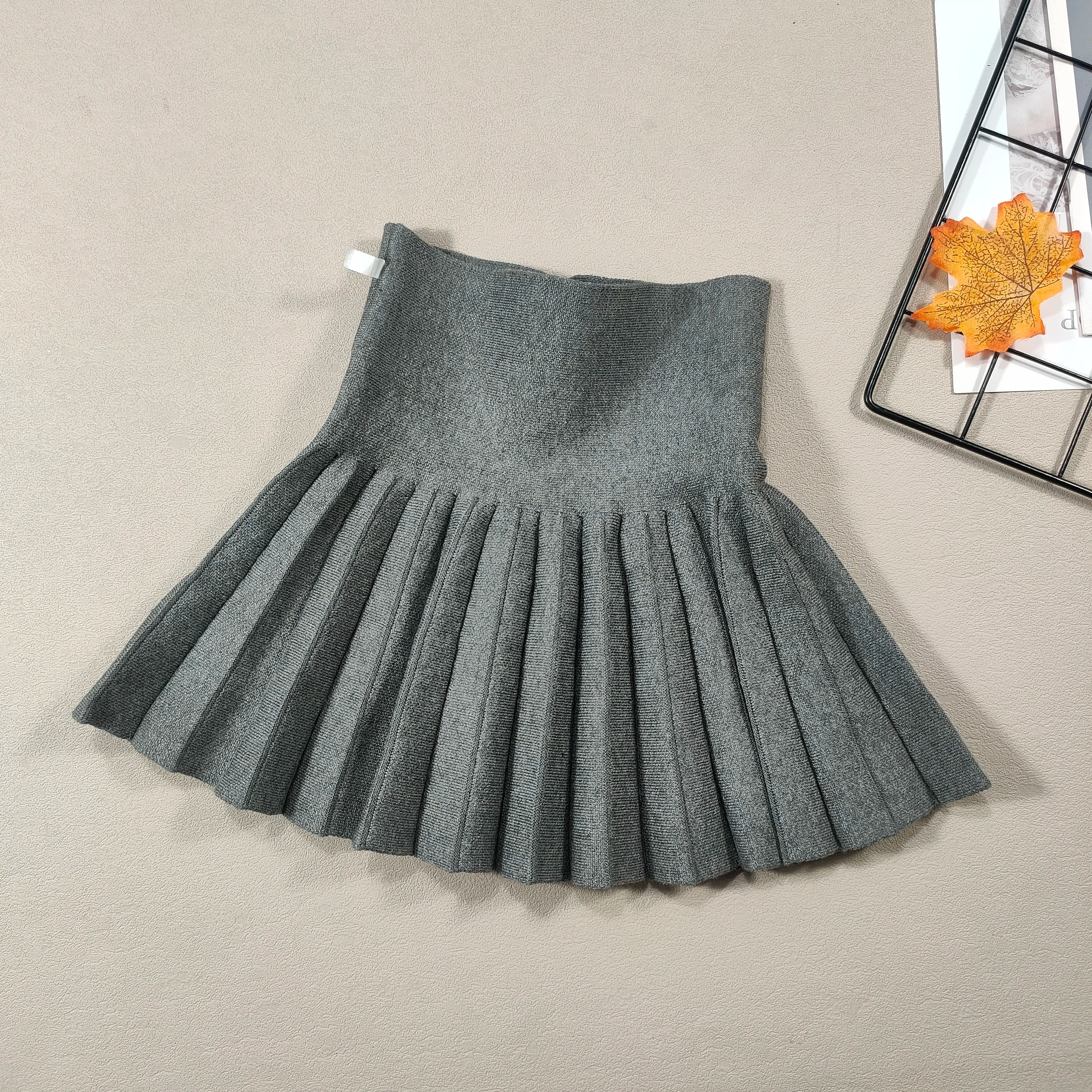 "VETEMENTS" Jupe enfant, jupe plissée fille, jupe unie, enfant de 2-12 ans