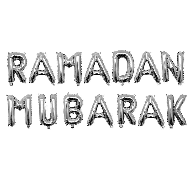 "SPECIAL RAMADAN" 1 ensemble de ballons lune étoile pour musulman EID Mubarak Festival maison bricolage décoration Ramadan Kareem enfants fête d'anniversaire Ballon Globos