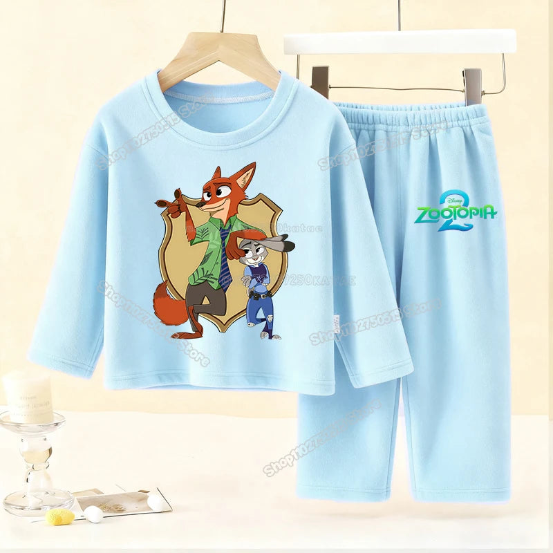 "VETEMENTS" Zootopia 2,  Pyjamas 2 pièces ensemble enfants garçons/filles