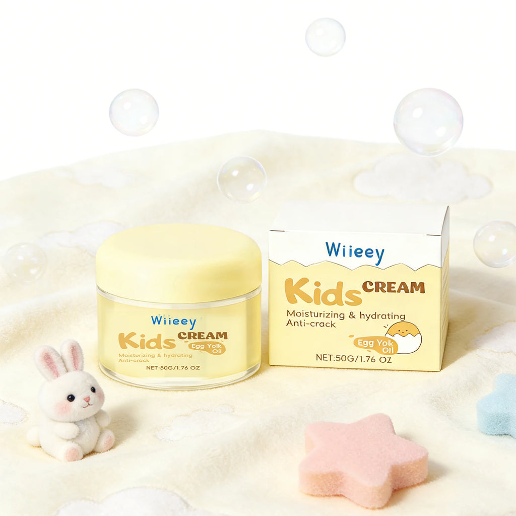 "SOIN" Crème Visage Anti-Gerçures pour Enfants Hydratation Profonde Nourrissante Renforce la Barrière Cutanée