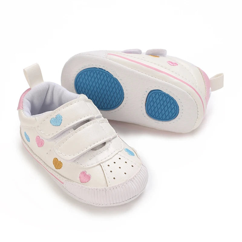 "CHAUSSURE" Chaussures décontractées pour bébé fille, jolies baskets à semelle souple 0 à 18 mois
