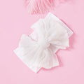 Bow Baby Headbands For Newborn Soft Elastic Nylon Hair Bands Ruffle Bow Infant Headband For Kid Girl Headwear Hair Accessories