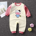 "COMBINAISON" Pour bébé de 0 à 2 ans, manches longues, sous-vêtements de printemps et d'automne pour nouveau-né, 0-2 Age Baby Clothes Cartoon Long Sleeve Climbing Clothes Spring Autumn Newborn Underwear