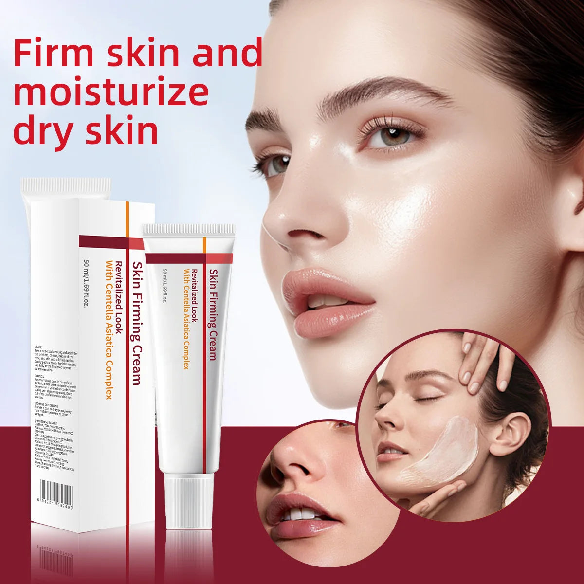 "SOIN" Crème nourrissante à absorption rapide Madeca Cream Time Reverse Advanced, hydrate, réduit les rides, anti-âge