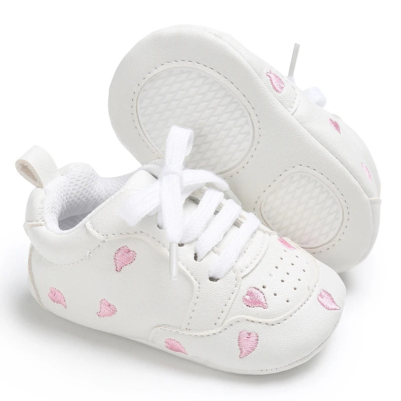 "CHAUSSURE" Chaussures décontractées pour bébé fille, jolies baskets à semelle souple 0 à 18 mois