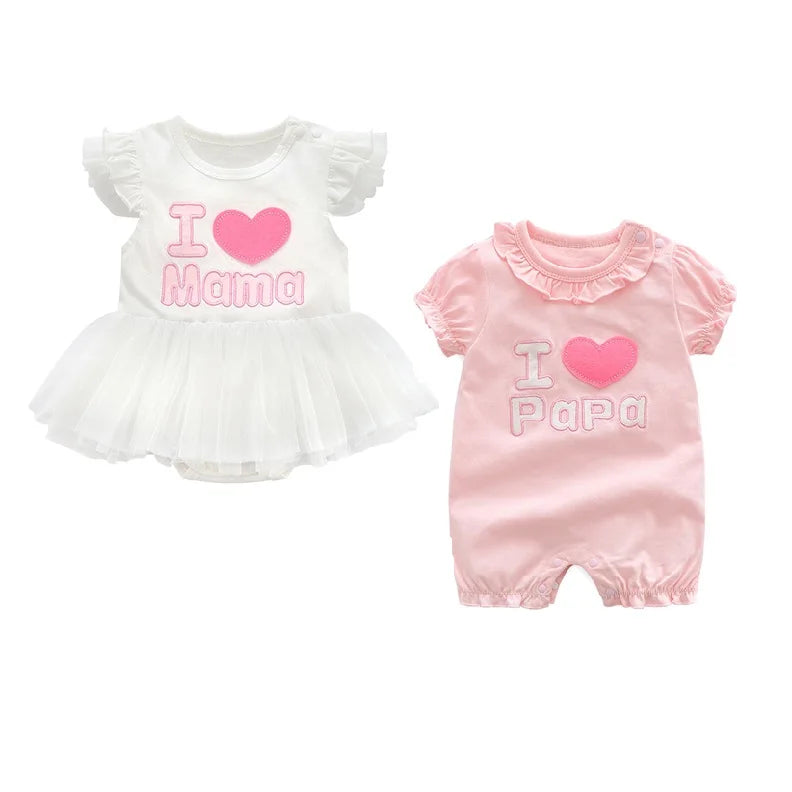 New born baby girl clothes&dresses summer pink princess little girls clothing sets for birthday party 0 3 months robe bebe fille