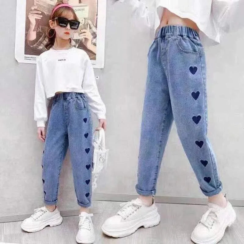 "VETEMENTS" Vêtements pour enfants, pantalons filles, jeans en Denim
