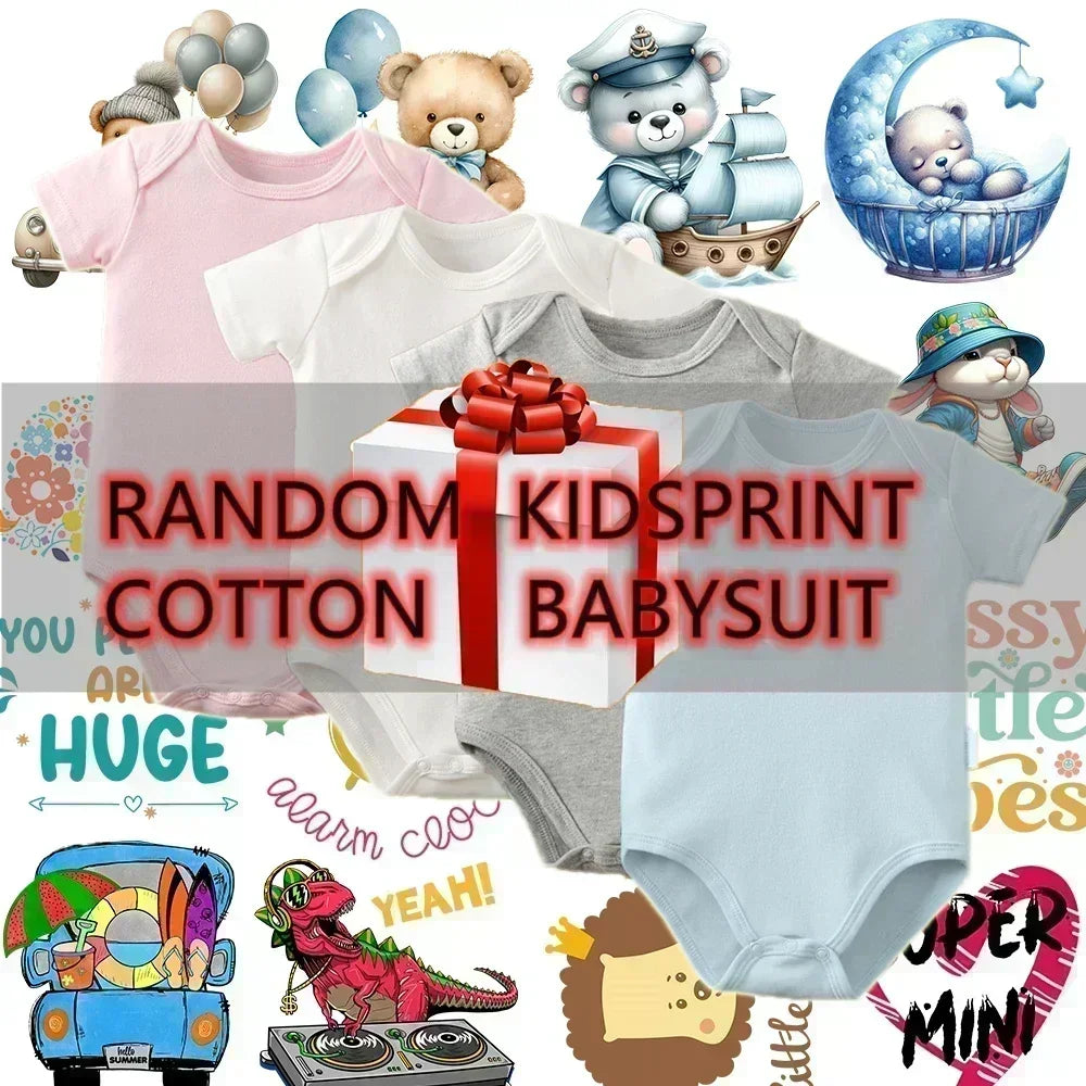 "COMBINAISON" 100% coton Onesie tissus imprimé, body confortable pour bébé 0 à 12 mois