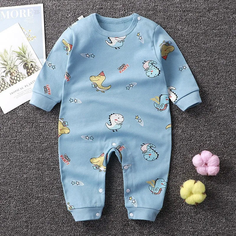 "COMBINAISON" Pour bébé de 0 à 2 ans, manches longues, sous-vêtements de printemps et d'automne pour nouveau-né, 0-2 Age Baby Clothes Cartoon Long Sleeve Climbing Clothes Spring Autumn Newborn Underwear