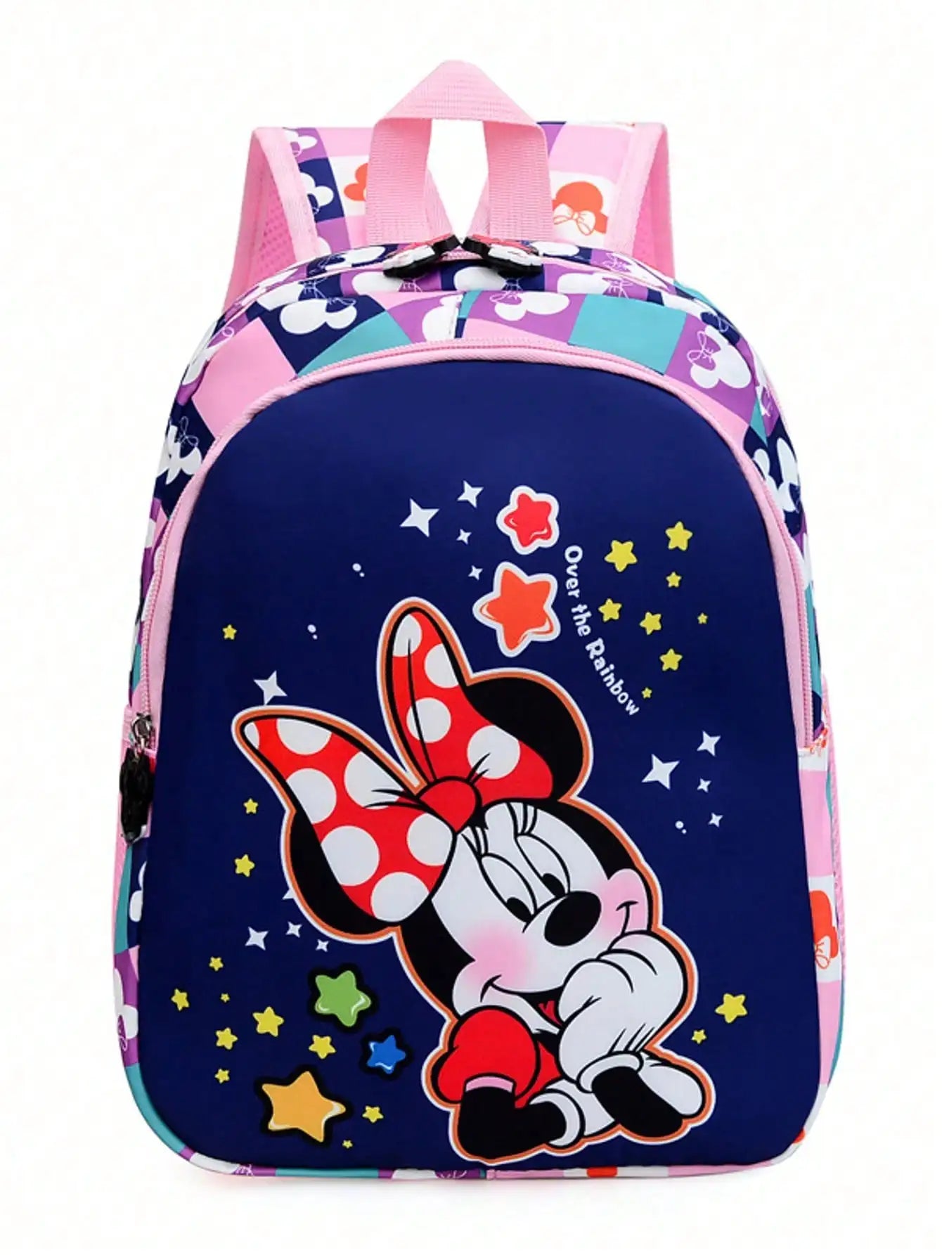 Disney Disney's New And Backpack For Boys And Girls, Multifunctional Large-Capacity Cartoon Fashion School Bag