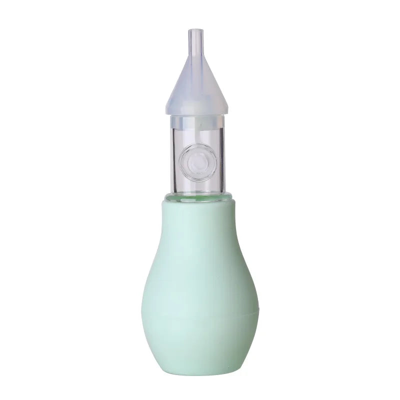 "ACCESSOIRE" Aspirateur Nasal en Silicone pour bébé, pompe d'aspiration, nettoyeur de nez pour enfants, dispositif de nettoyage du nez apaisant, outils de nettoyage Nasal