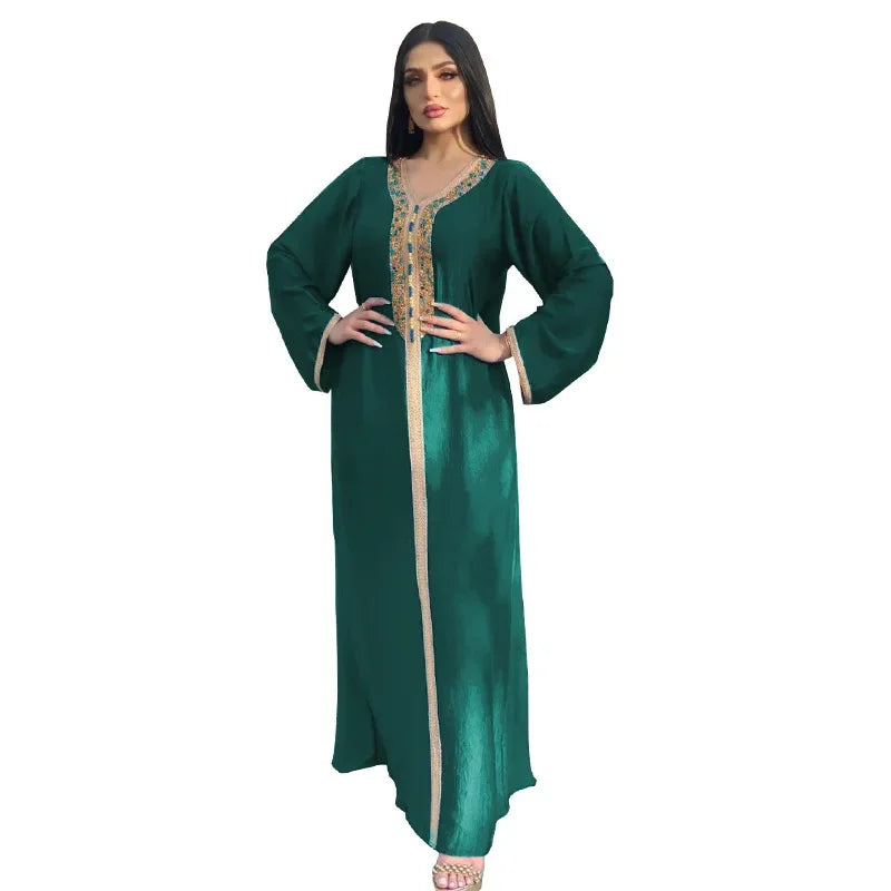 "SPECIAL RAMADAN" Robe Hijab musulmane pour femmes, Eid Ramadan, Abayas Mubarak, Abaya Dubai, Jalabiya, Caftan Marocain, Robe de soirée turque, Vêtements Islamiques
