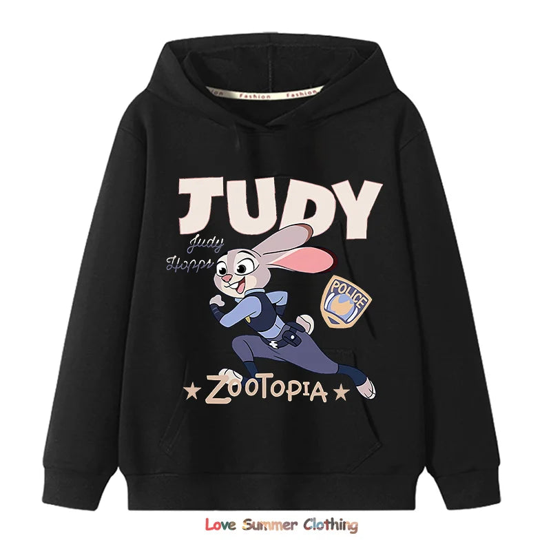 "VETEMENTS" Zootopia 2 sweat à capuche + pantalon, 2 pièces, vêtements enfants  imprimés