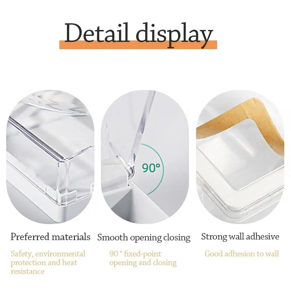 "ACCESSORY" Baby Safety 86 Socket Protector, Waterproof Electrical Plug Cover, for Child Safety.