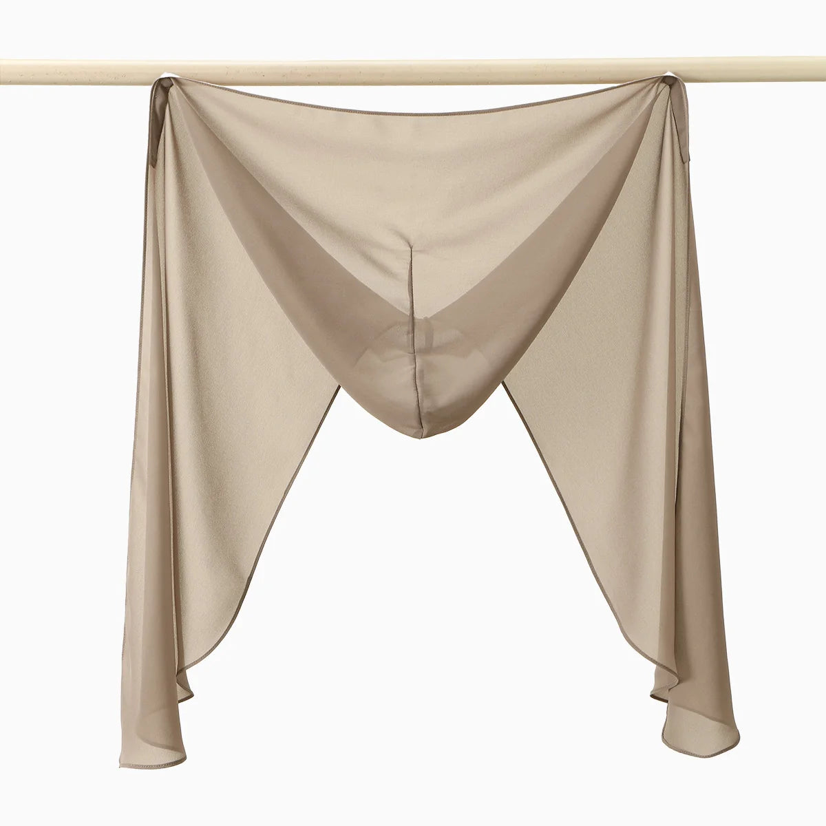 "SPECIAL RAMADAN" Instant ready-to-wear hijab for Ramadan, with built-in magnets, made of chiffon; Ramadan Ready to Wear Built-in Magnets Instant Hijab Hood Premium Chiffon Muslim Women Headscarf Cover Solid Turban