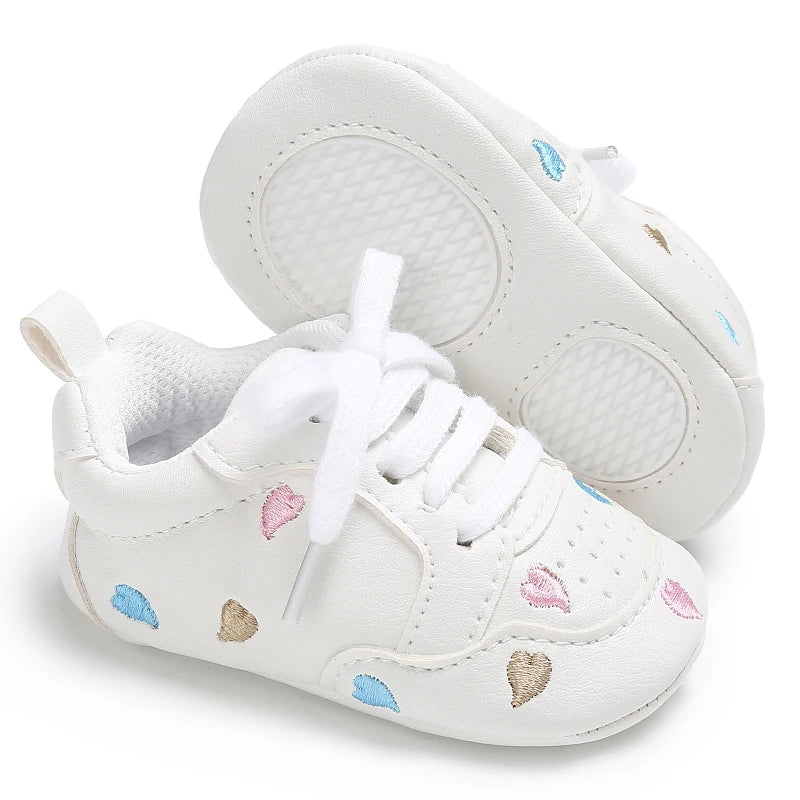 "CHAUSSURE" Chaussures décontractées pour bébé fille, jolies baskets à semelle souple 0 à 18 mois
