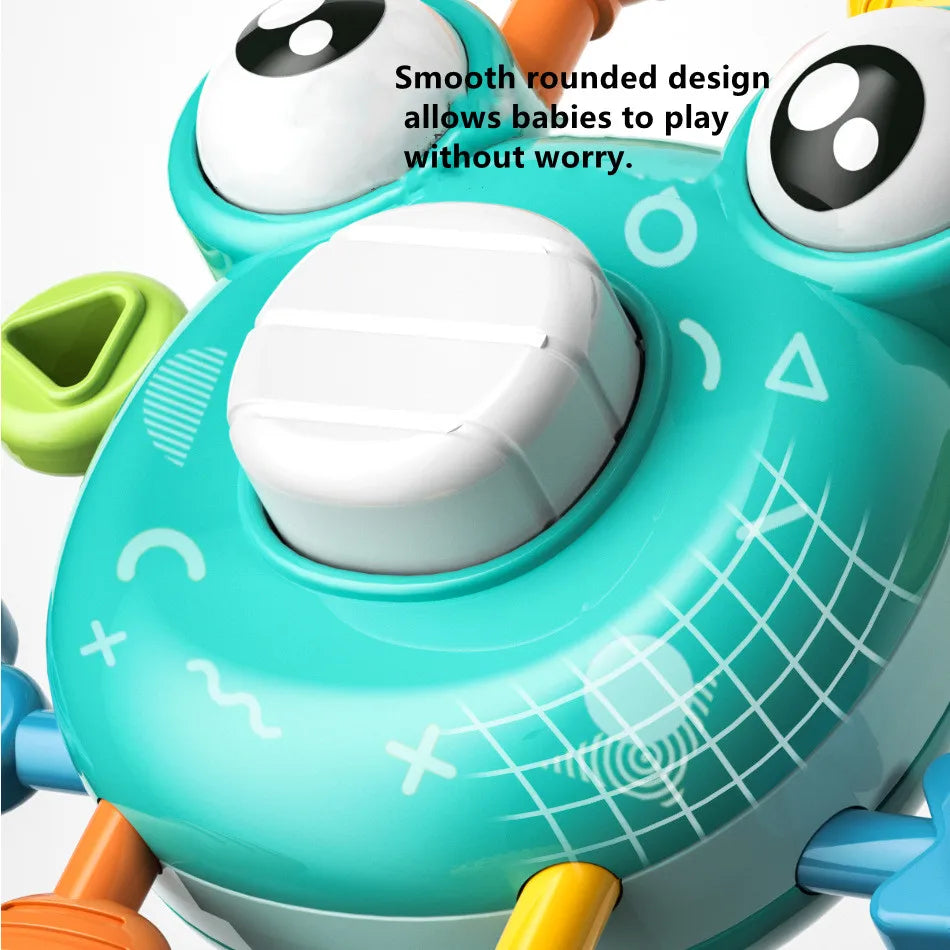 New Fun Baby Finger Exercise Game Newborn Baby Rattles Mobiles Hanging Bell Early Education Toys 0-24 Months For Children Gifts