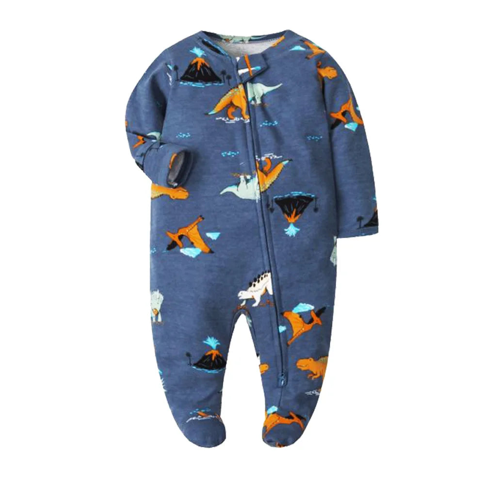 "COMBINAISON" Barboteuse en coton pour bébés, garçons et filles, combinaison avec fermeture éclaire