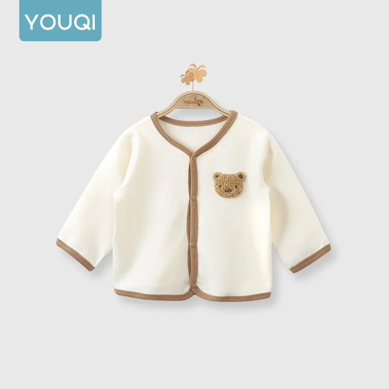 "VETEMENTS"  Cardigan pour bébé de 0 à 2 ans, manteau léger pour bébé, manches longues