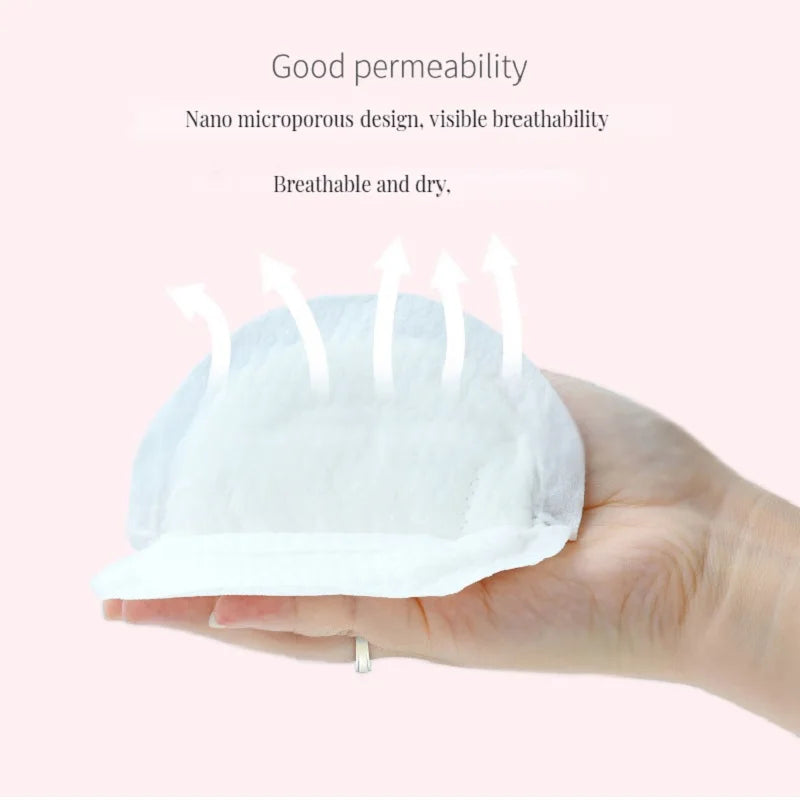 "SOIN" Coussinets d'allaitement jetables, respirants, fins, Super absorbants, en coton