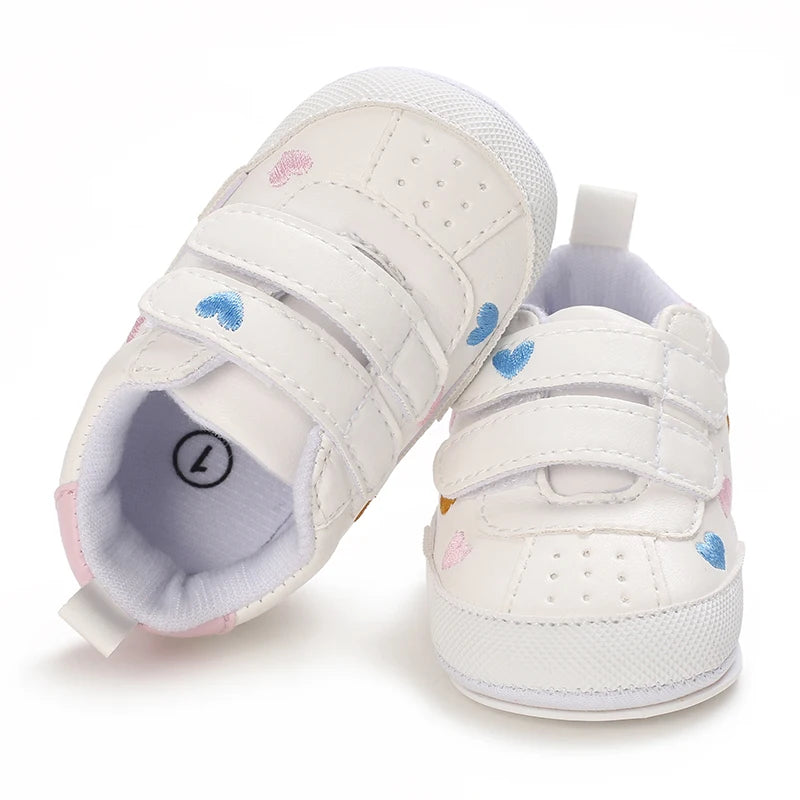 "CHAUSSURE" Chaussures décontractées pour bébé fille, jolies baskets à semelle souple 0 à 18 mois