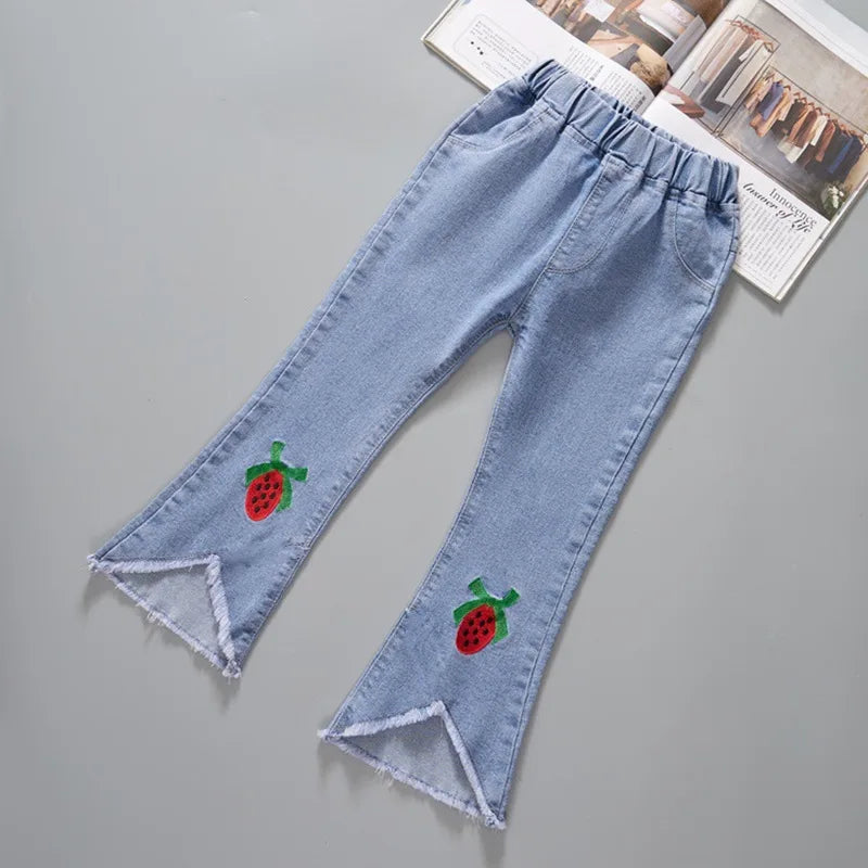 "VETEMENTS" Vêtements pour enfants, pantalons filles, jeans en Denim