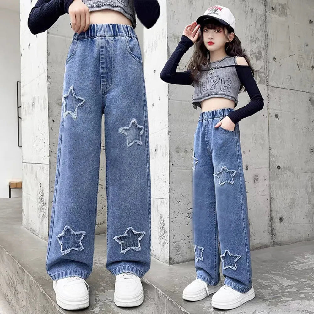 "VETEMENTS" Vêtements pour enfants, pantalons filles, jeans en Denim