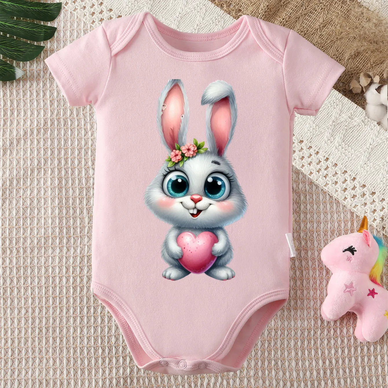 "COMBINAISON" Body 100% coton, imprimé, vêtements confortables pour bébé de 0 à 12 mois