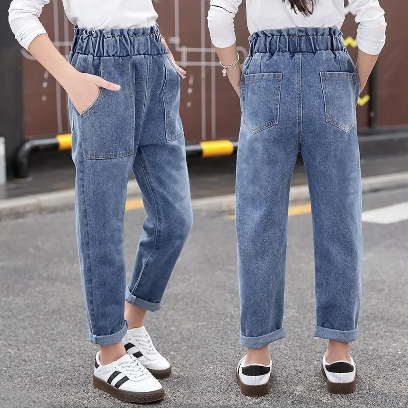 "VETEMENTS" Vêtements pour enfants, pantalons filles, jeans en Denim